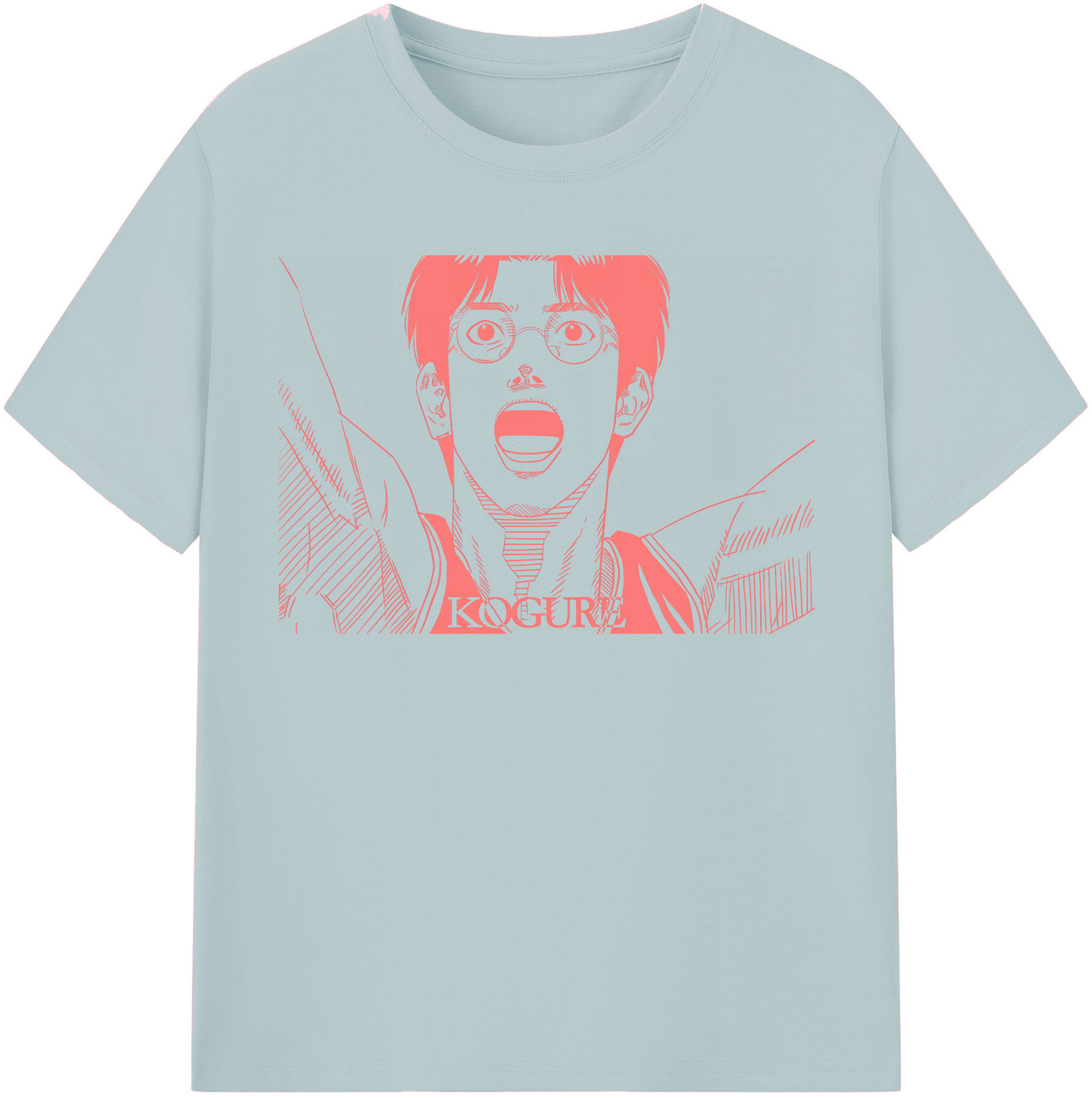 SLAM DUNK／スラムダンク 綿100％半袖Tシャツ（フロントプリント）